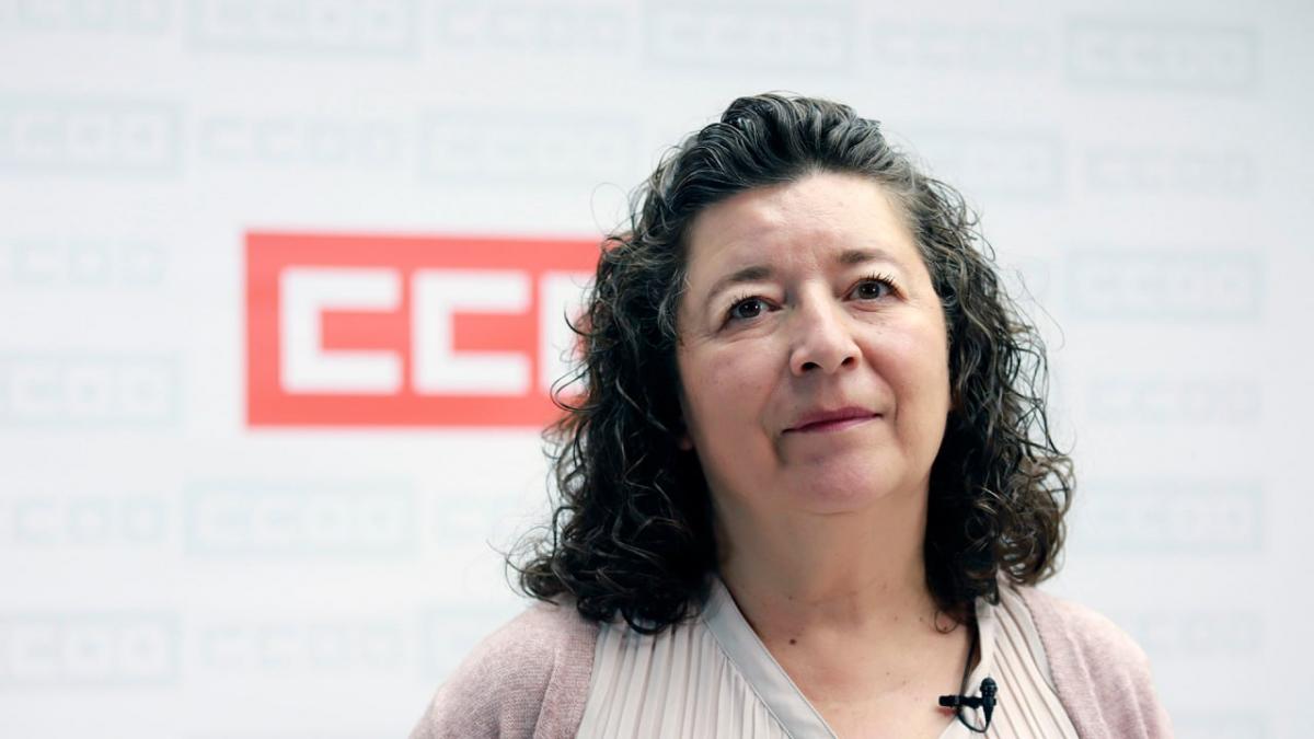 Loli García, secretaria de Formación y Empleo de CCOO