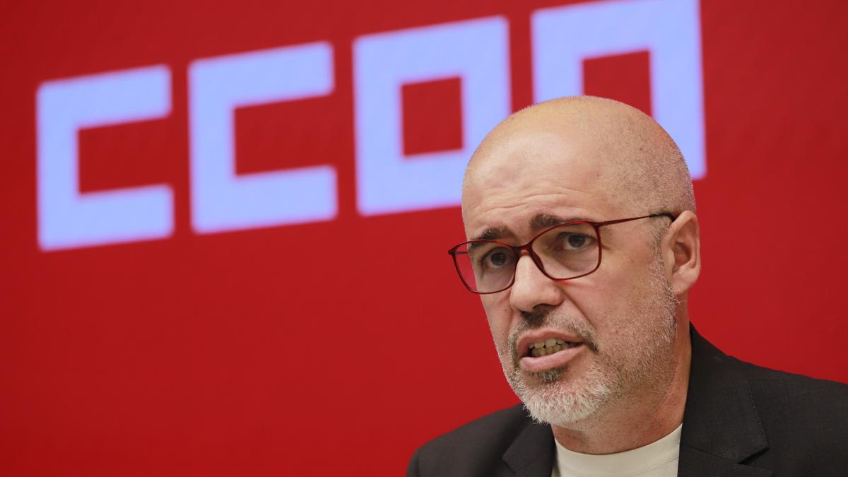 Unai Sordo, secretario general de CCOO